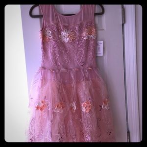 Girls fancy party dress